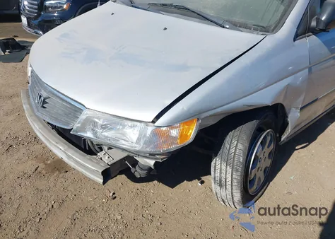 2001 Honda Odyssey Lx from USA, damaged, VIN 2HKRL18511H591528